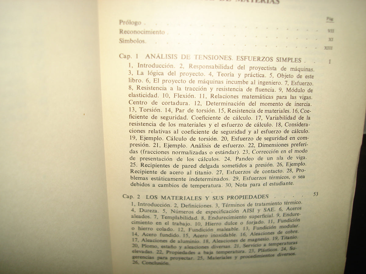 161- Diseño De Elementos De Máquinas - Virgil Moring Faires - Montaner Y Simon, S. A. 1970