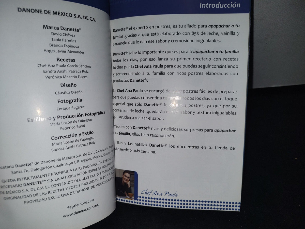 74- Recetario Danone - 2011