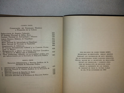 57- Obra Educativa En El Sexenio 1958-1964 - Secretaría De Educación Pública - 1964