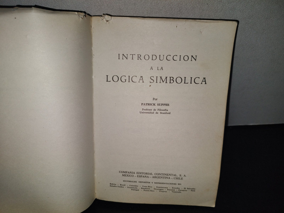 209- Introducción A La Lógica Simbólica - Patrick Supples