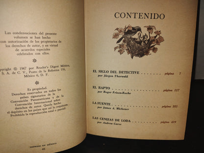 66- Selecciones Reader'S Digest. El Siglo Del Detective Y Otros.. - 1967