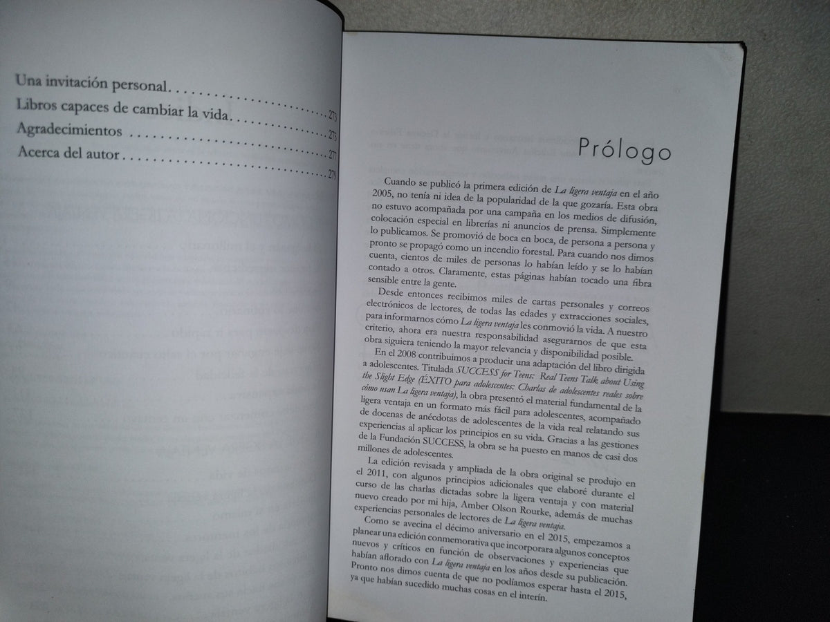 201- La Ligera Ventaja. Convertir Disciplinas Simples En Éxitos Y Felicidad Masivos - Jeff Olson