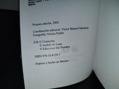 87-2- Atisbos En La Bruma - Andrés De Luna - Conaculta - Primera Edición 2002