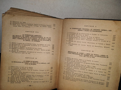 85- Lecciones De Historia Patria Para 4 Año - Profra. Rosa De La Mora - México 1957