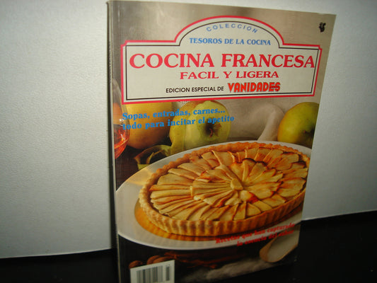 7- Colección Tesoros De La Cocina: Cocina Francesa, Fácil Y Ligera. Edición Especial De Vanidades - 1993