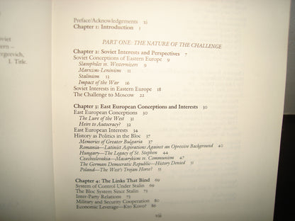 167- Eastern Europe. Gorbachev And Reform, The Great Challenge - Karen Dawisha - Cambridge University Press, First Published 1988