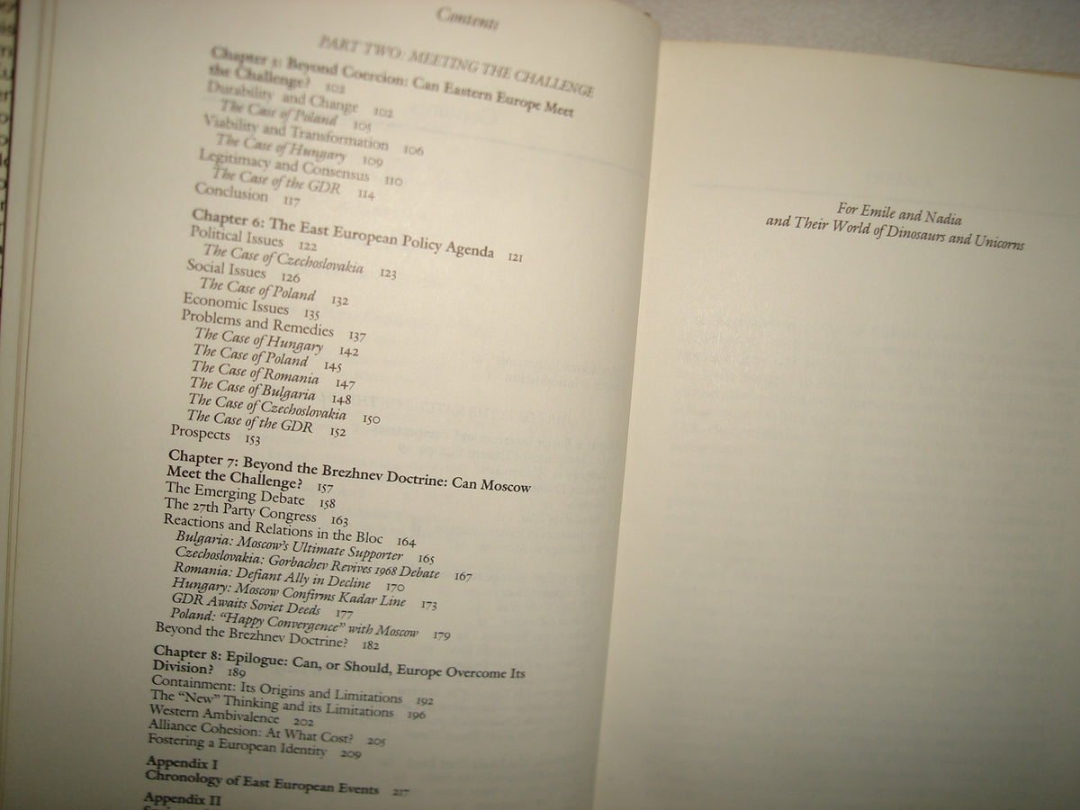 167- Eastern Europe. Gorbachev And Reform, The Great Challenge - Karen Dawisha - Cambridge University Press, First Published 1988