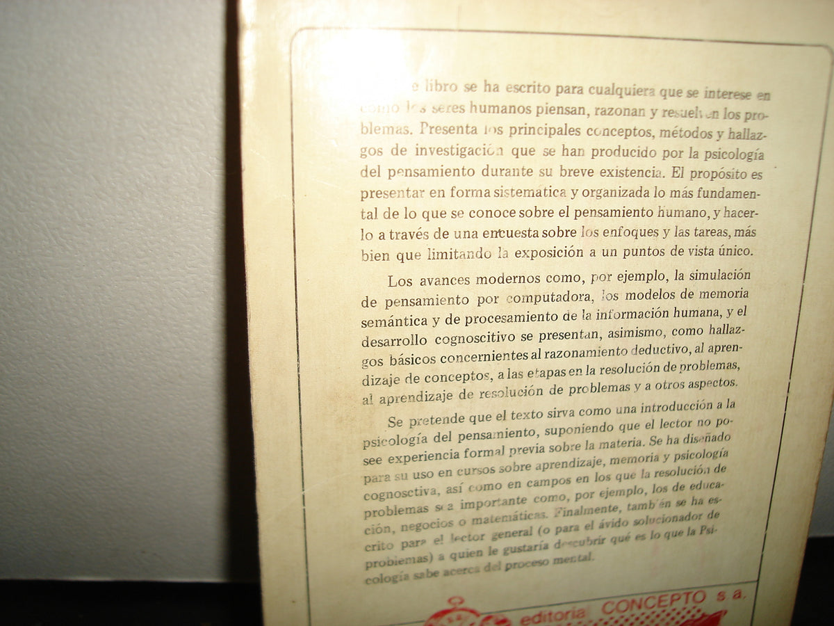 160- Mecanismos Del Pensamiento. Introducción Al Conocimiento Y El Aprendizaje - Richard E. Mayer