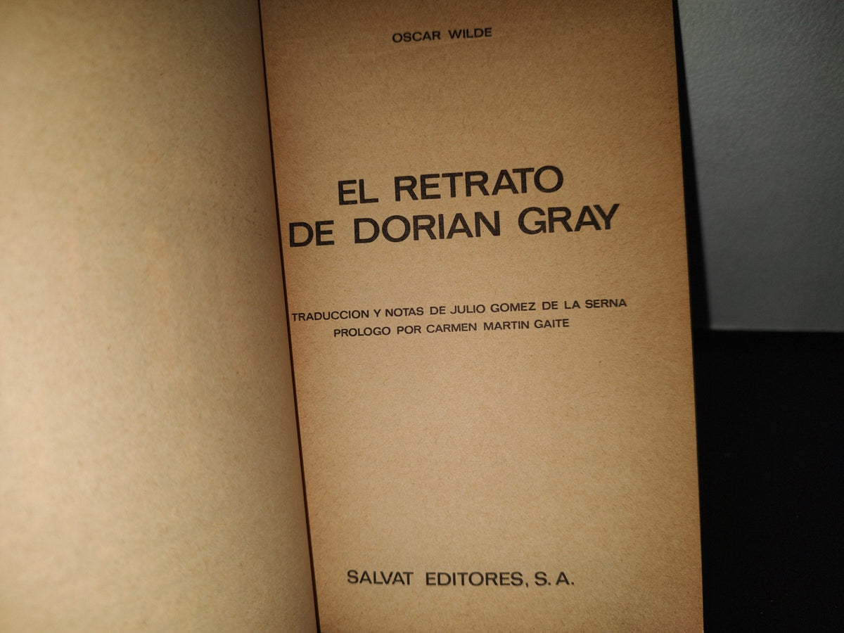 84- El Retrato De Dorian Gray - Oscar Wilde