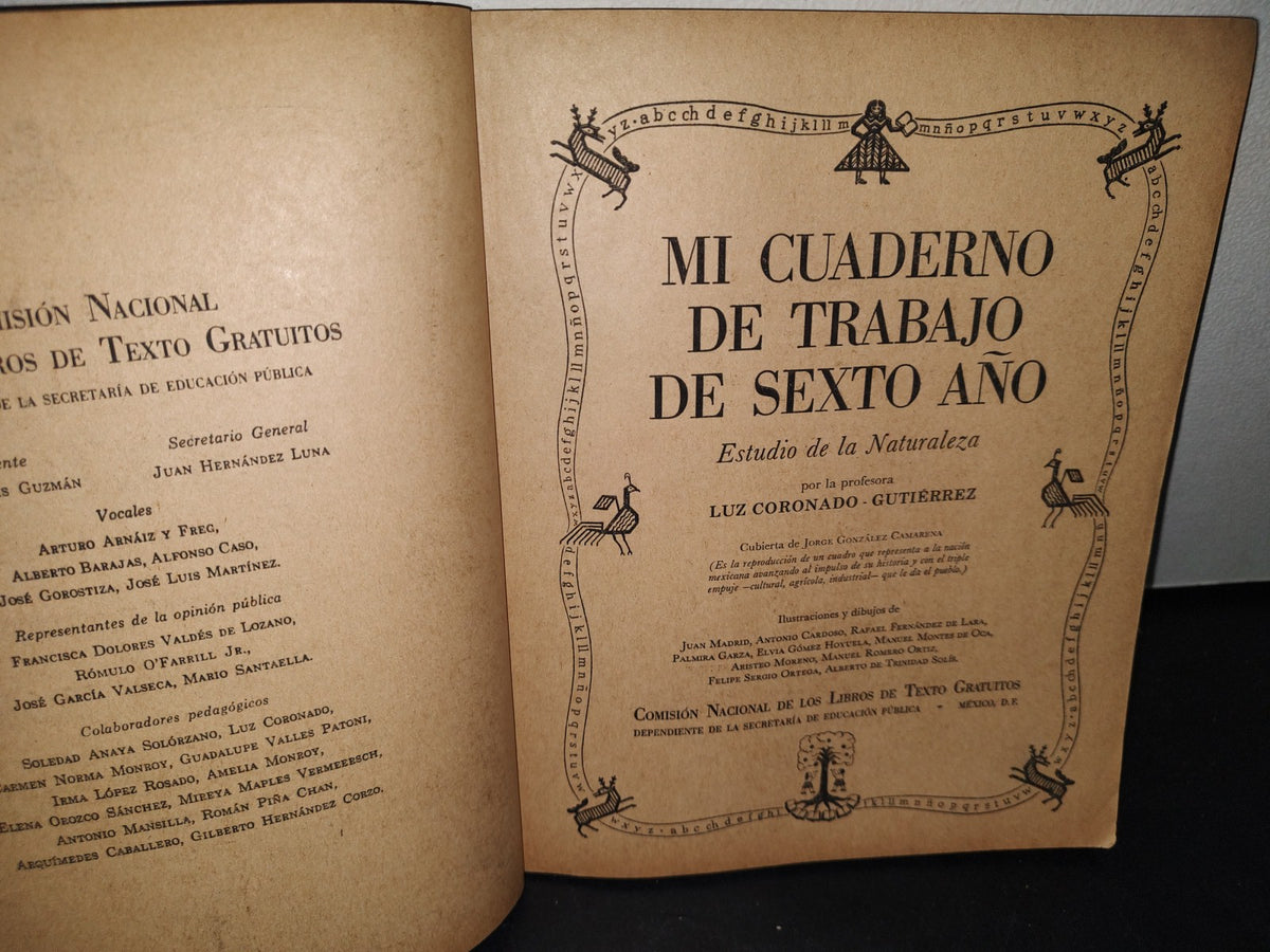 74- Mi Cuaderno De Trabao De Sexto Año. Estudio De La Naturaleza - 1969