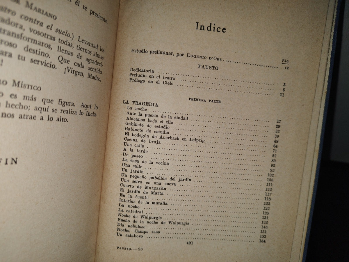 83- Clásicos Jackson. Volumen Xvii. Fausto - J. W. Goethe - Editorial Éxito, S. A. 1951