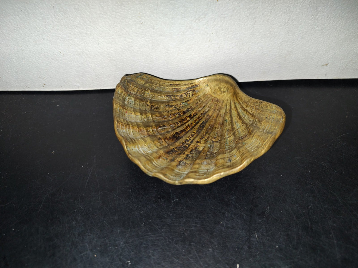 A5- Antigua Concha Jabonera De Bronce - 60'S - 70'S