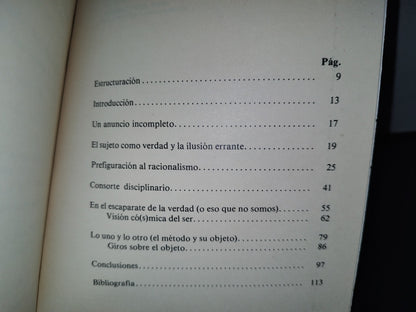 151- Sujeto Y Realidad - Gabriel Vallejo Zerón - Editorial Universidad De Guadalajara - 1989