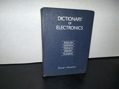 84- Diccionario De Electrónica. Dictionary Of Electronics: English, German, French, Spanish, Russian
