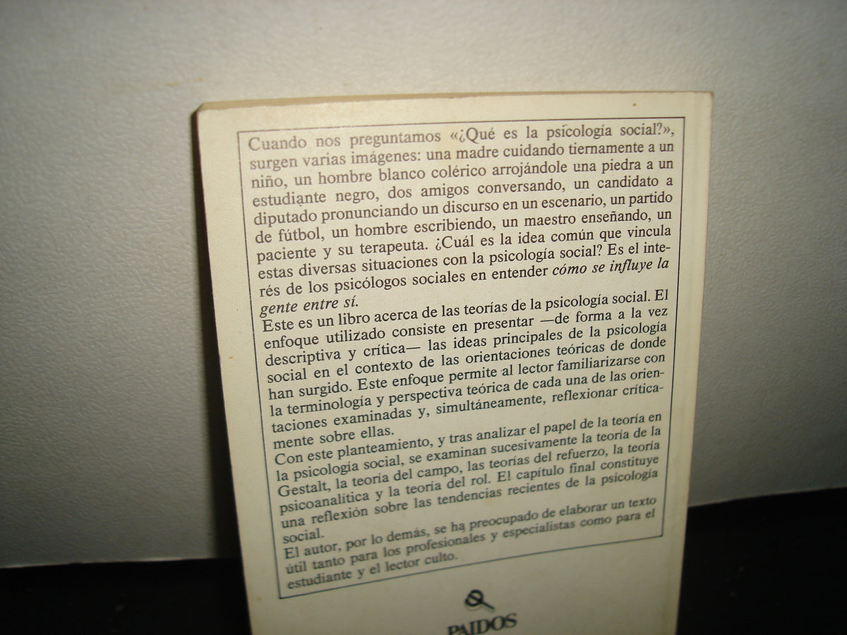 7- Teoría En Psicología Social - M. Deutsch, R. M. Krauss