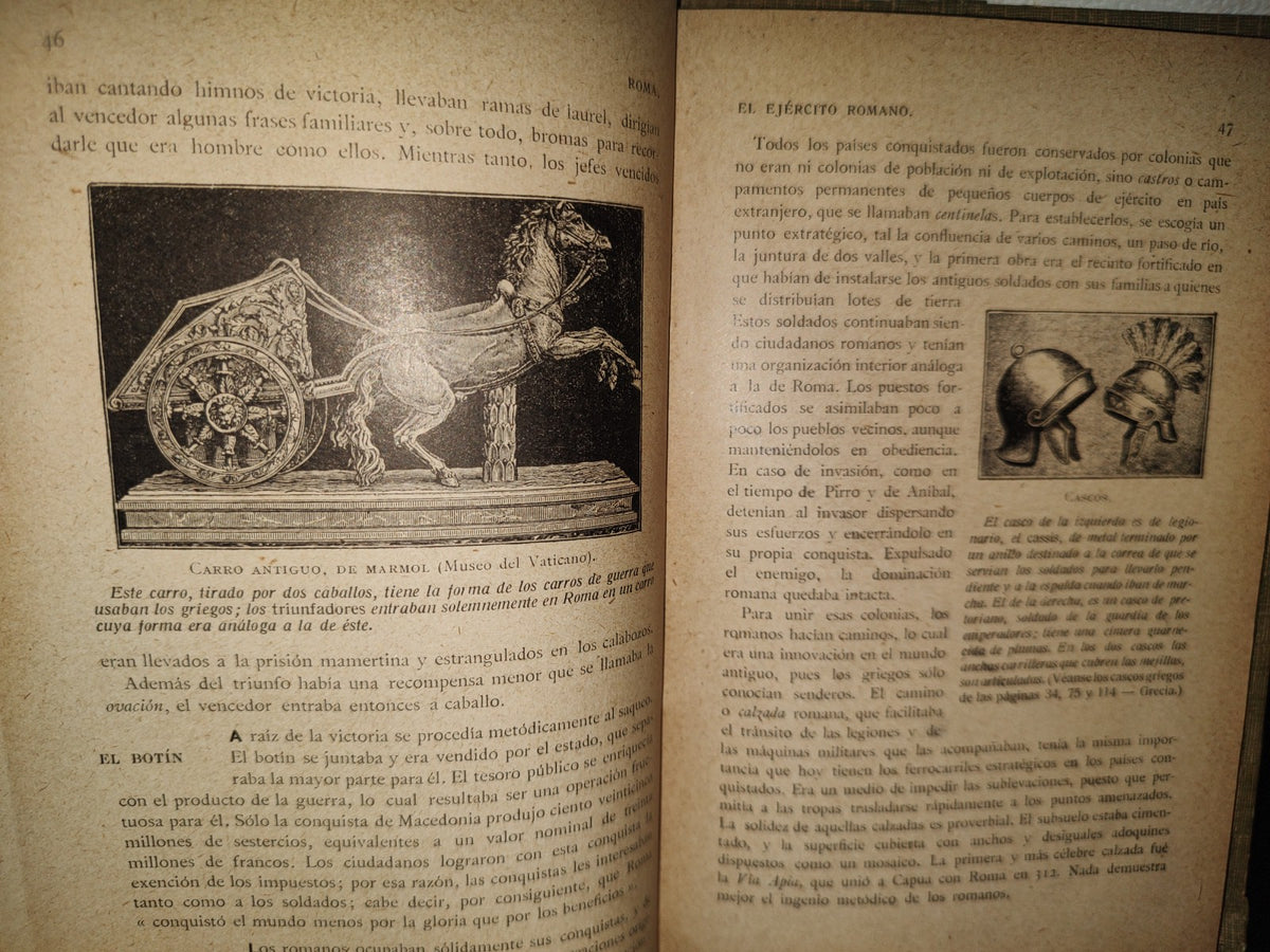 199- Historia Romana. Los Orígenes. Las Conquistas, El Imperio - A. Malet - 1922