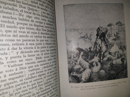 174- Don Quijote De La Mancha. W. M. Jackson, Inc. Los 4 Tomos - 1954