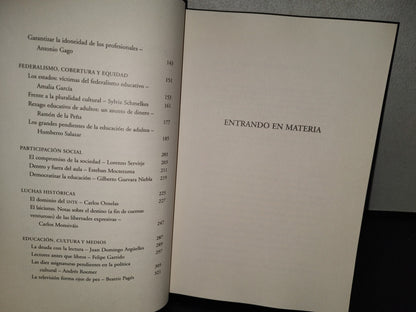 139- Examen Final. (La Educación En México 2000-2006) - Silvia Cherem S. 2 Tomos - 1A. Edición 2006