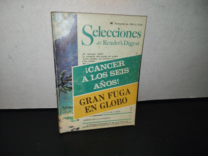 80- Selecciones Del Reader'S Digest. ¡Cáncer A Los Seis Años! - Noviembre 1980