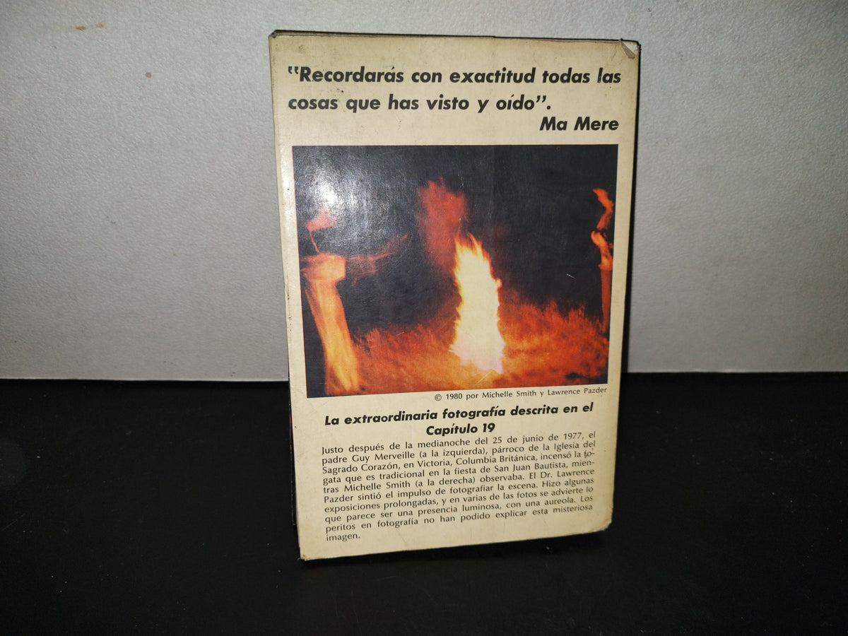 201- Michelle Recuerda. Una Historia Verídica De Satanismo - Michelle Smith Y Dr. Lawrence Pazder. Lasser Press Mexicana, S.A. - Primera Edición En Español: Septiembre De 1981
