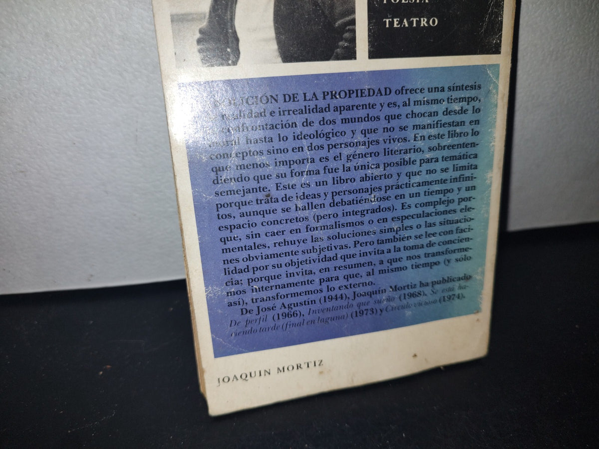 66- Abolición De La Propiedad - José Agustín - Serie Del Volador. 1983