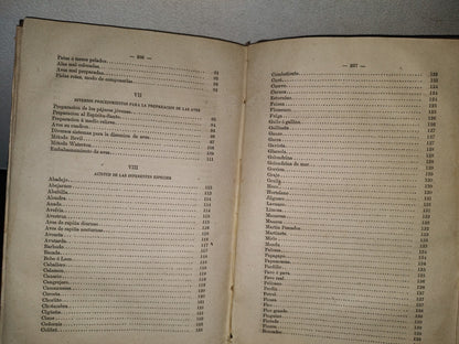 91- Taxidermia. Manual Práctico Del Disecador De Animales Y Plantas - Manuel Llofriu - Madrid. Librería De Cuesta, 1885