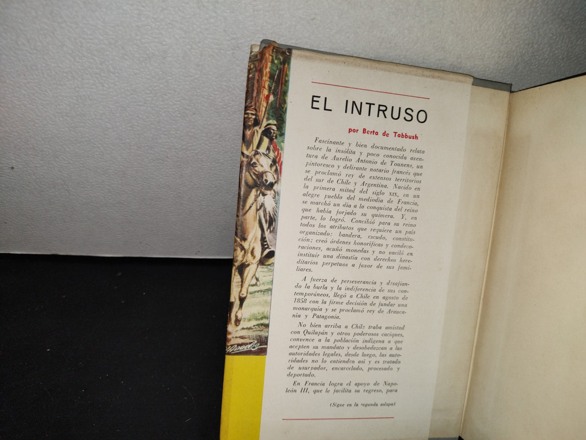 75- El Intruso - Berta De Tabbush - Editorial De Ediciones Selectas, S. R. L. - Primera Edición, 1967