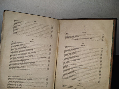 91- Taxidermia. Manual Práctico Del Disecador De Animales Y Plantas - Manuel Llofriu - Madrid. Librería De Cuesta, 1885