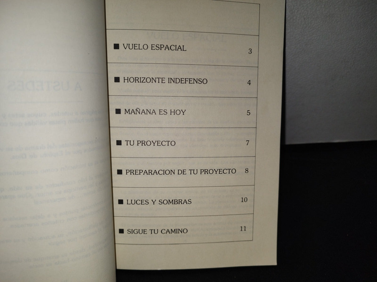 87-2- Vuelo Espacial. Haciendo Tu Pareja - Presbítero Cristobal Yáñez Jáuregui - 1991