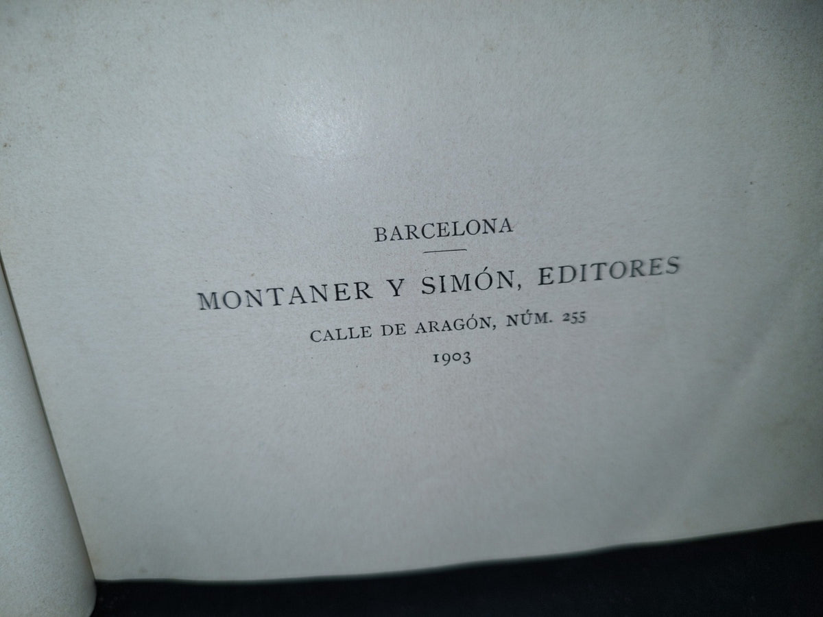60- La Enemiga - Juan Fid. Montaner Y Simón - 1903