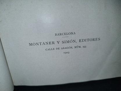 60- La Enemiga - Juan Fid. Montaner Y Simón - 1903