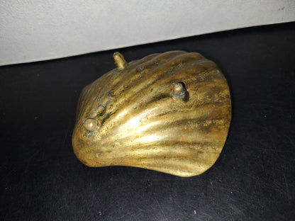 A5- Antigua Concha Jabonera De Bronce - 60'S - 70'S