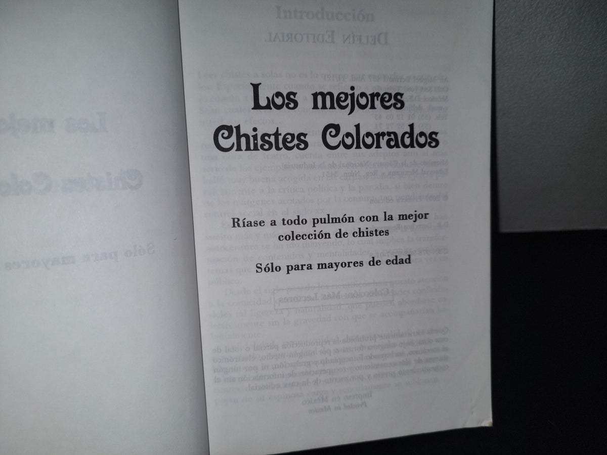80- Los Mejores Chistes Colorados - Delfín Editorial - 2007
