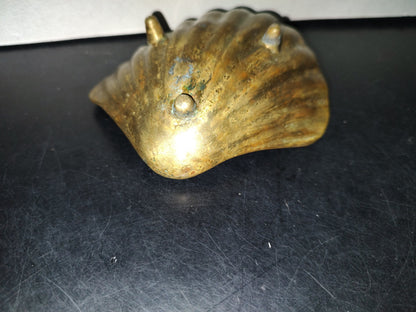 A5- Antigua Concha Jabonera De Bronce - 60'S - 70'S