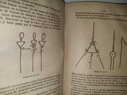 91- Taxidermia. Manual Práctico Del Disecador De Animales Y Plantas - Manuel Llofriu - Madrid. Librería De Cuesta, 1885