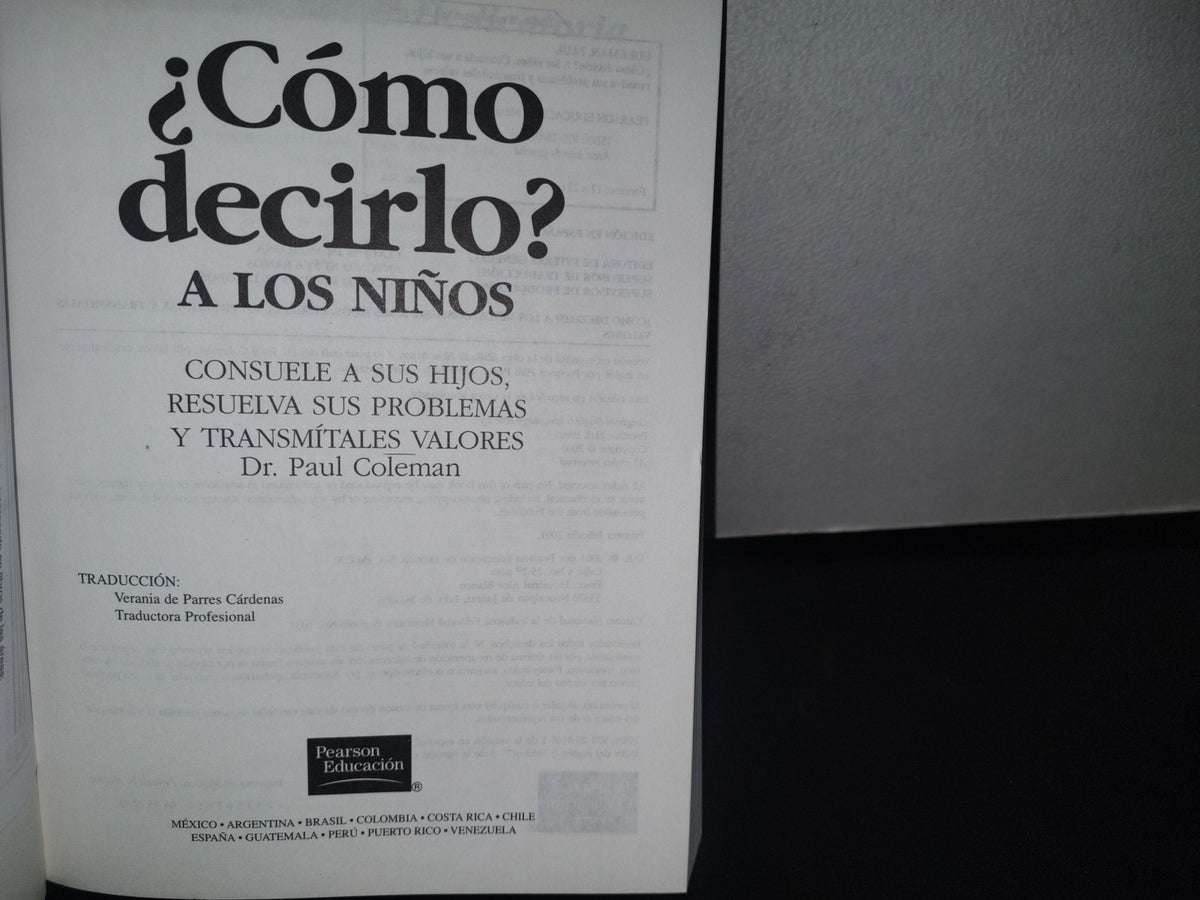 83- ¿Cómo Decirlo? A Los Niños - Dr. Paul Coleman