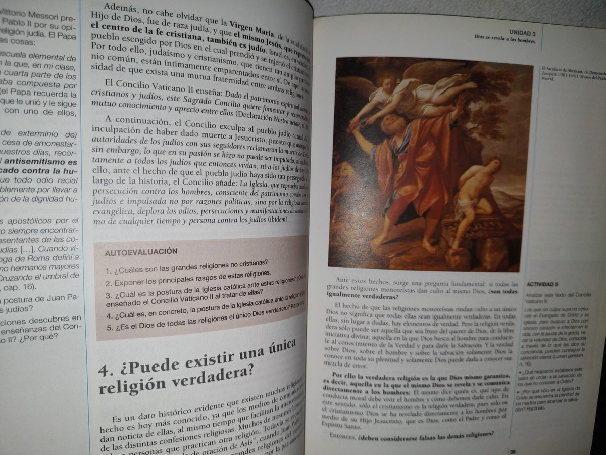 77- Biblia Y Vida 1 Y 2 - Pedro De La Herrán, Jesús Martínez... - Editorial Casals - 1996