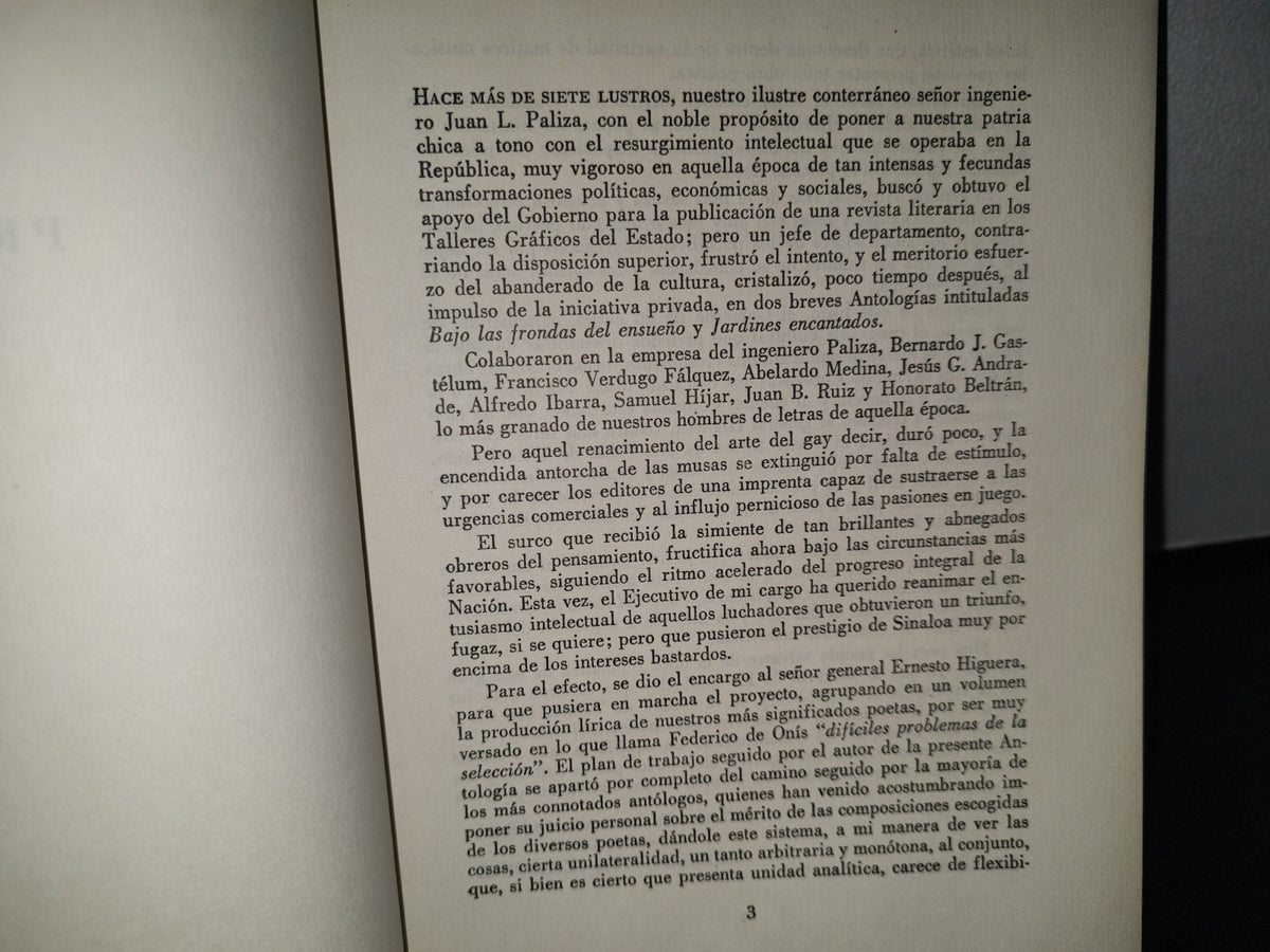 83- Antología Sinaloense - Volumen I - Ernesto Higuera - Culiacán, Sinaloa 1958
