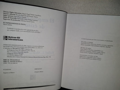 201- El Emprendedor De Éxito. Tercera Edición - Rafael Alcaraz. McGraw-Hill - 2006