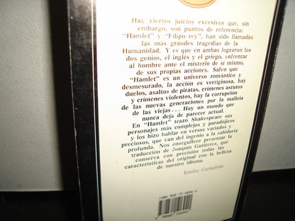18- Hamlet. W. Shakespeare - Editores Mexicanos Unidos