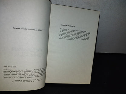 192- Los Archivos De La C.I.A. - Robert L. Borosage Y John Marks - Primera Edición 1980