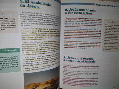 77- Biblia Y Vida 1 Y 2 - Pedro De La Herrán, Jesús Martínez... - Editorial Casals - 1996
