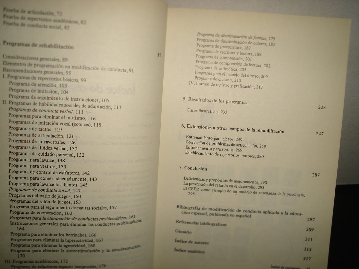 167- Modificación De Conducta En La Educación Especial - Edgar Galindo. Editorial Trillas