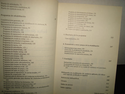167- Modificación De Conducta En La Educación Especial - Edgar Galindo. Editorial Trillas