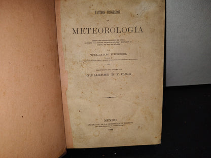 59- Últimos Progresos En Meteorología - William Ferrel - 1894