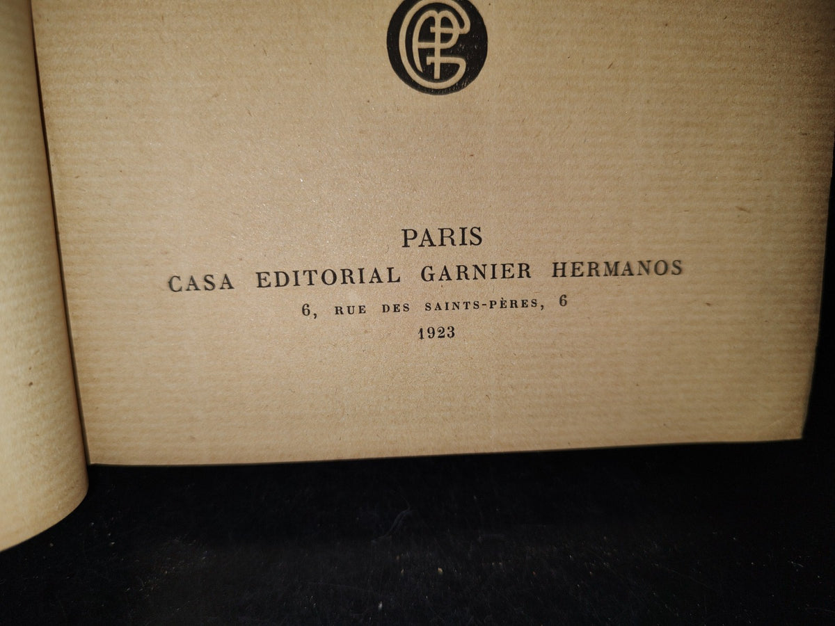 64- El Cosmopolita. Juan Montalvo. Tomo Primero - 1923
