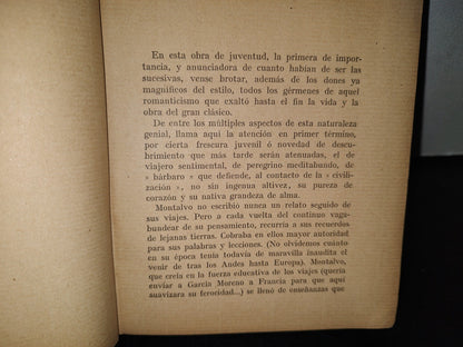 64- El Cosmopolita. Juan Montalvo. Tomo Primero - 1923
