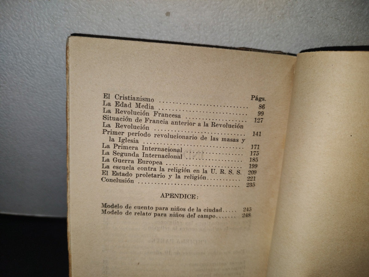 80- Práctica De Educación Irreligiosa - Germán List Arzubide - Ediciones Integrales - 1934
