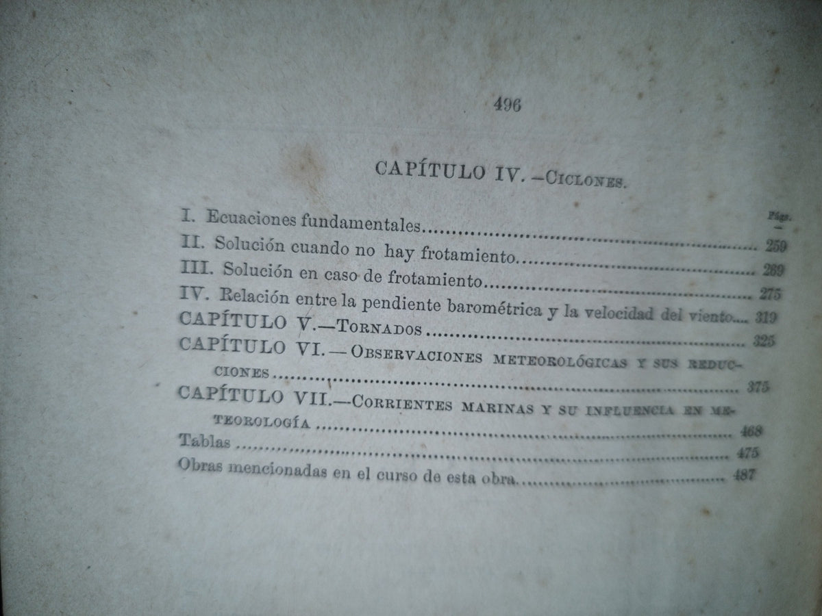 59- Últimos Progresos En Meteorología - William Ferrel - 1894