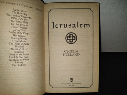 201- Jerusalem - Cecelia Holland - First Mass Market Edition: January, 1997